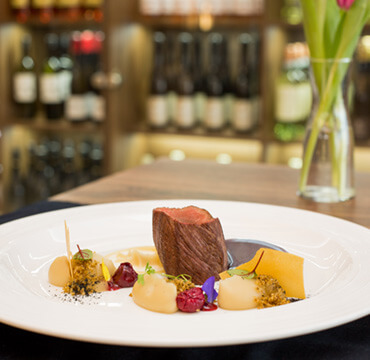 Grilovaný chrbát z daniela