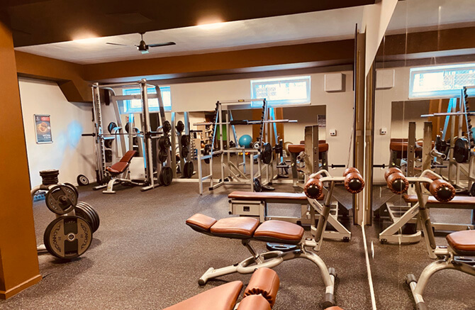 Fitness centrum v cene ubytovania