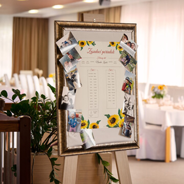 Svadobné dekorácie